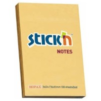 Бумага для заметок Stick'n 76x51cm Orange 100p (21390)