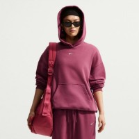 Hanorac damă Nike Studio Fleece Medium Weight Pink Smoke/Sail, s.XS
