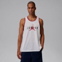 Мужская майка Nike Jordan Brooklyn White/Gym Red, s.XXL