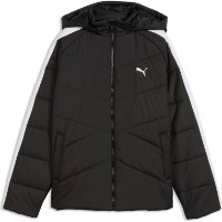 Детская куртка Puma T7 Quilted Puffer Puma Black, s.116