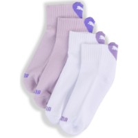 Сiorapi pentru copii Puma Kids Heart Logo Quarter 2P Lila/White, s.31-34