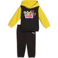 Costum sportiv pentru copii Puma x Transformers Minicats Puma Black, s.92