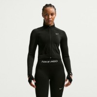 Hanorac damă Nike W Pro Seamless Dri-FIT Black/Summit White, s.L