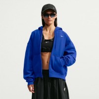 Женская толстовка Nike W Studio Fleece Heavyweight Old Royal/Sail, s.XL