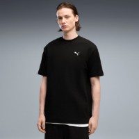 Мужская футболка Puma Ess Elevated Relaxed Puma Black, s.M