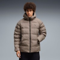 Geacă pentru bărbați Puma Mono Hooded Mouse Gray, s.M