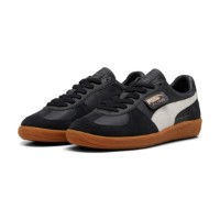 Ghete pentru bărbați Puma Palermo Leather Puma Black/Feather Gray/Gum, s.42