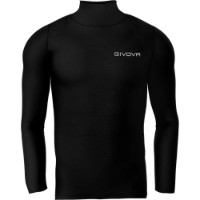 Мужская термокофта Givova Corpus 3 Lupetto Black, s.2XL