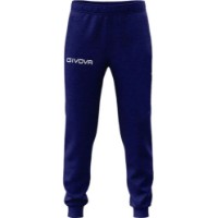 Мужские спортивные штаны Givova Panta Cotone King Logo Small Navy Blue, s.XL