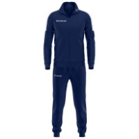 Costum sportiv pentru bărbați Givova Tuta Revolution Navy Blue/White, s.L (TR033-0403)