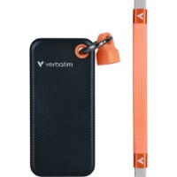 SSD extern Verbatim Pocket 256Gb Gen 2 256Gb Black/Orange (32418)