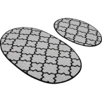 Коврик для ванной Trendy Kupa 2pcs White (GTR008763)