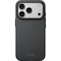 Чехол Pitaka Summa iPhone 18 Pro Black Grey (KI1801SP)