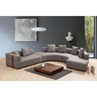 Угловой диван Atelier Del Sofa Gondol-4 Grey