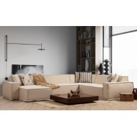Canapea de colț Atelier Del Sofa Lego Corner Chl-02-C-2R Cream