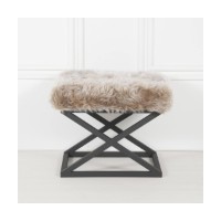 Fotoliu moale Atelier Del Sofa Capraz Plush Black Grey v2