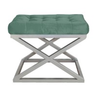 Пуф Atelier Del Sofa Capraz Silver Green