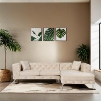 Угловой диван Atelier Del Sofa Como Eco Right Beige