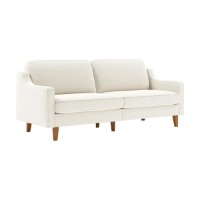 Canapea Atelier Del Sofa Robin 3 Milk Froth Walnut