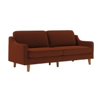 Диван Atelier Del Sofa Robin 3 Tile Red Walnut