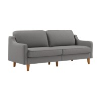Canapea Atelier Del Sofa Robin 3 Obsidian Walnut