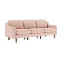 Canapea Atelier Del Sofa Robin Extra 3 Salmon Walnut