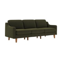Диван Atelier Del Sofa Robin Extra 3 Oil Green Walnut