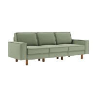 Диван Atelier Del Sofa Sparrow Extra 3 Sea Green Walnut