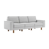 Canapea Atelier Del Sofa Sparrow Extra 3 Pebble Walnut