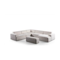 Canapea de colț Atelier Del Sofa Melva Right + Stool