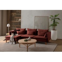 Угловой диван Atelier Del Sofa Flexy Relax Tile Red