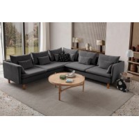 Canapea de colț Atelier Del Sofa Flexy L Anthracite