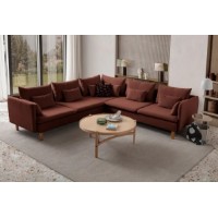 Угловой диван Atelier Del Sofa Flexy L Tile Red