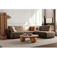 Угловой диван Atelier Del Sofa S-Loft Right Brown