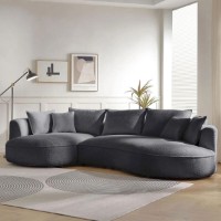 Угловой диван Atelier Del Sofa Venedik Left Dark Grey