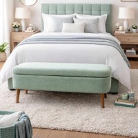 Банкетка Atelier Del Sofa Oslo Linen Green