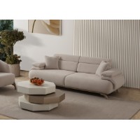 Canapea Atelier Del Sofa Bonjo Silver Beige