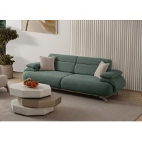 Canapea Atelier Del Sofa Bonjo Silver Green