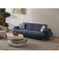 Canapea Atelier Del Sofa Bonjo Silver Navy Blue