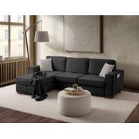 Canapea de colț Atelier Del Sofa Salvador Black