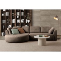 Угловой диван Atelier Del Sofa Venezia Left Dark Brown