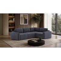 Угловой диван Atelier Del Sofa Mono Right Lilly Petrol Blue