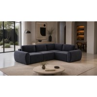 Угловой диван Atelier Del Sofa Mono Right P Petrol Blue