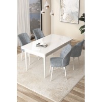 Set mobilă pentru bucătărie Hanah Home Arp White Grey