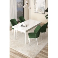 Комплект для столовой Hanah Home Arp White Khaki