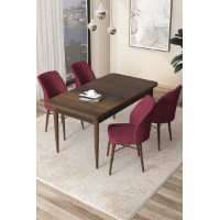 Комплект для столовой Hanah Home Arp Baroque Burgundy