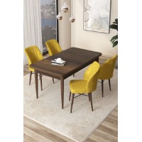Комплект для столовой Hanah Home Arp Baroque Mustard