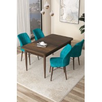 Set mobilă pentru bucătărie Hanah Home Arp Baroque Turquoise