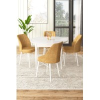 Комплект для столовой Hanah Home Rox White Cappuccino