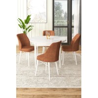 Комплект для столовой Hanah Home Rox White Tile Red